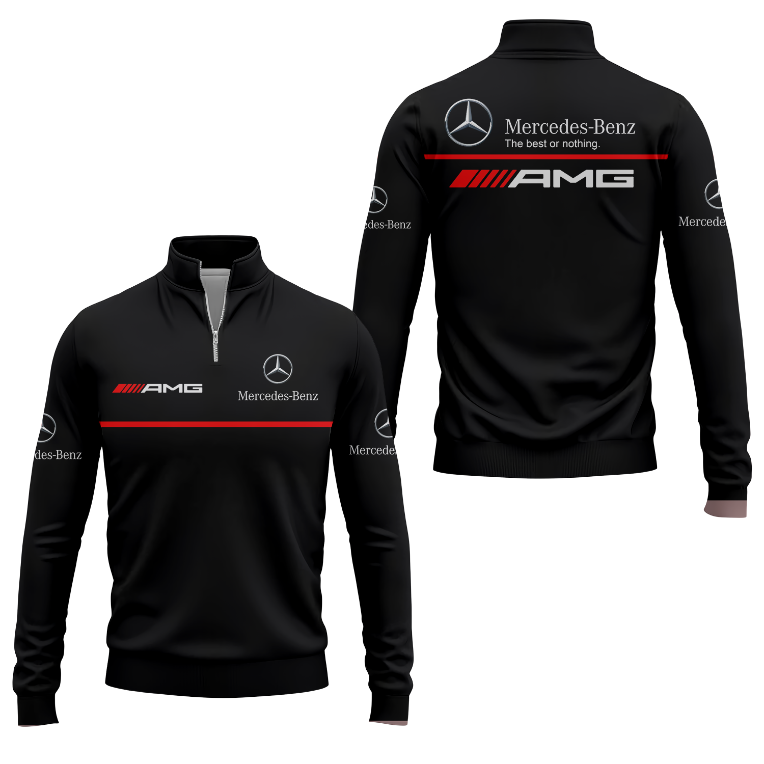 Mercedes Quarter-zip Pullover USPL003