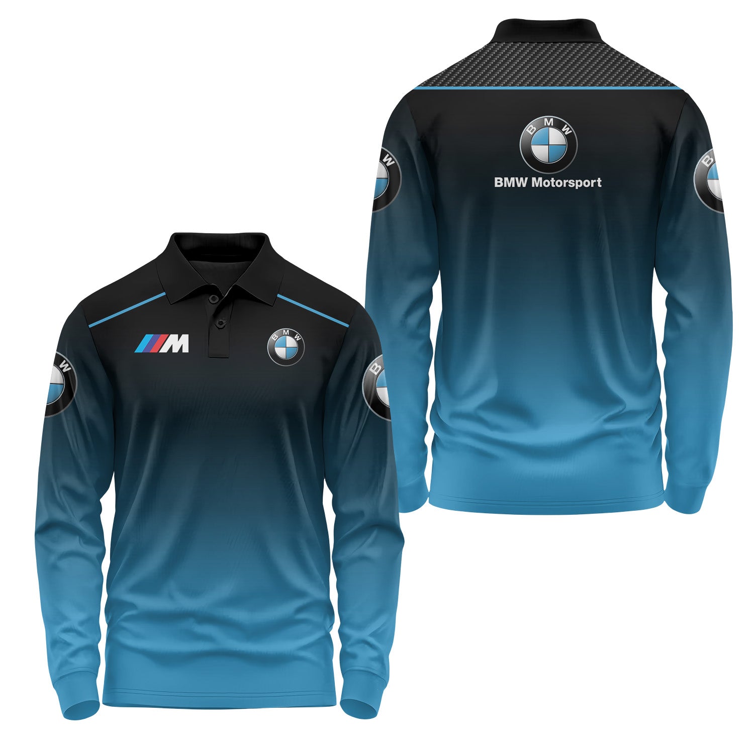 BMW Long Sleeve Polo USPL577