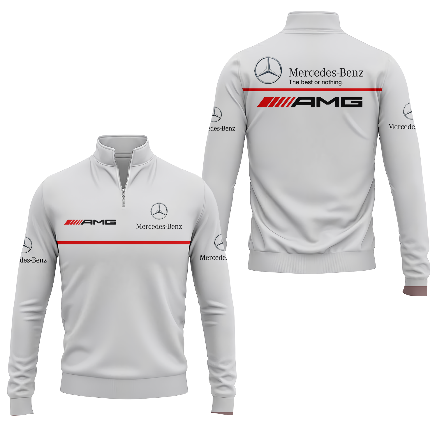 Mercedes Quarter-zip Pullover USPL004