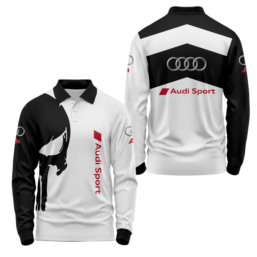 Audi Long Sleeve Polo USPL771