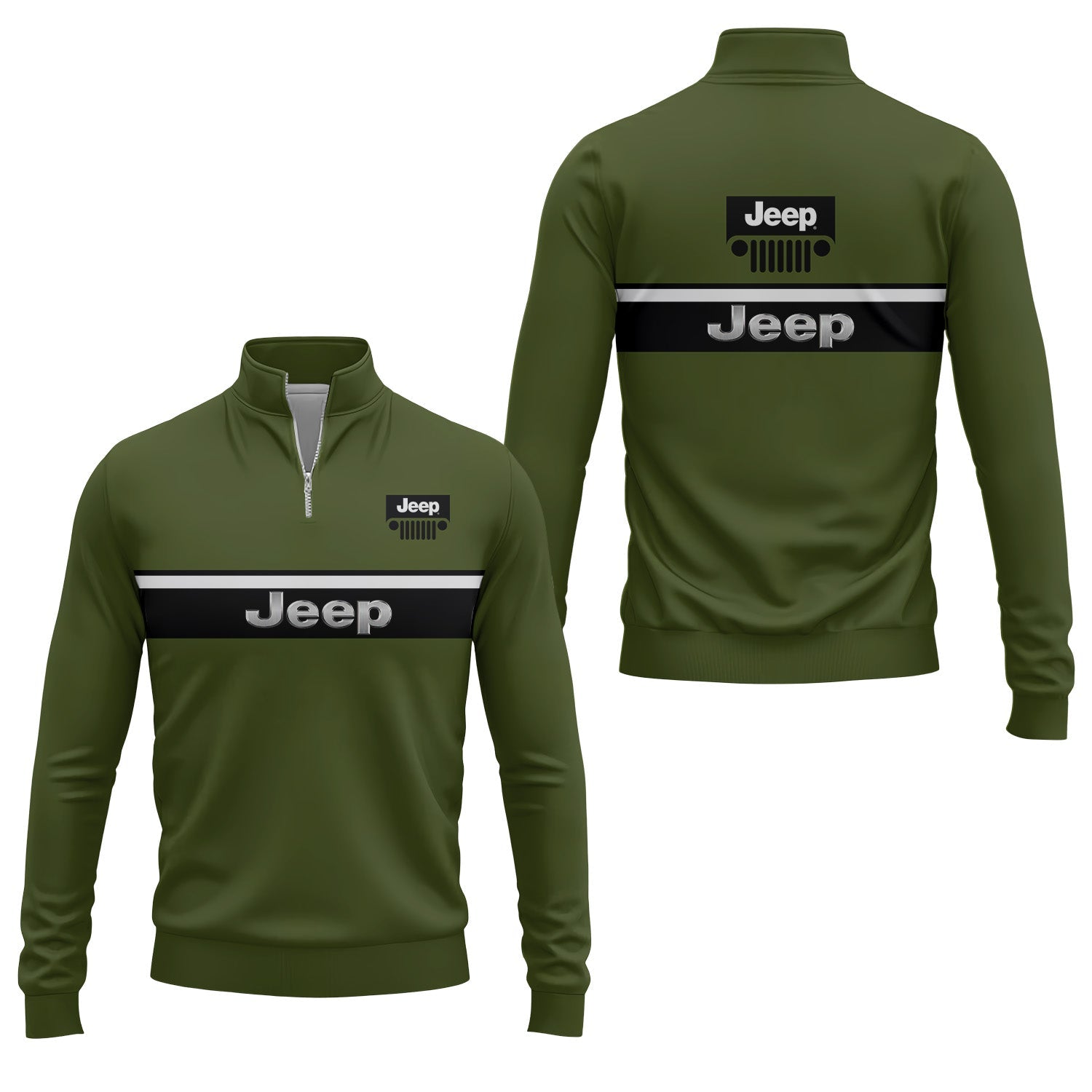 Jeep Quarter-zip Pullover USPL448