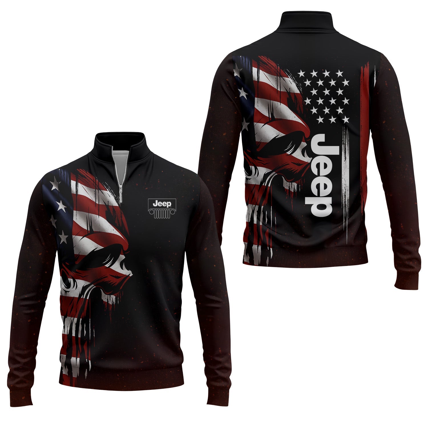 Jeep Quarter-zip Pullover USPL426