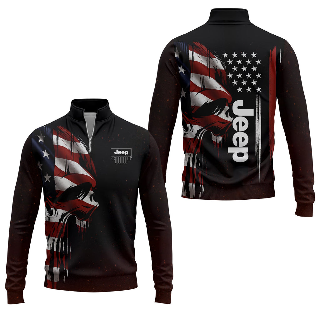 Jeep Quarter-zip Pullover USPL426