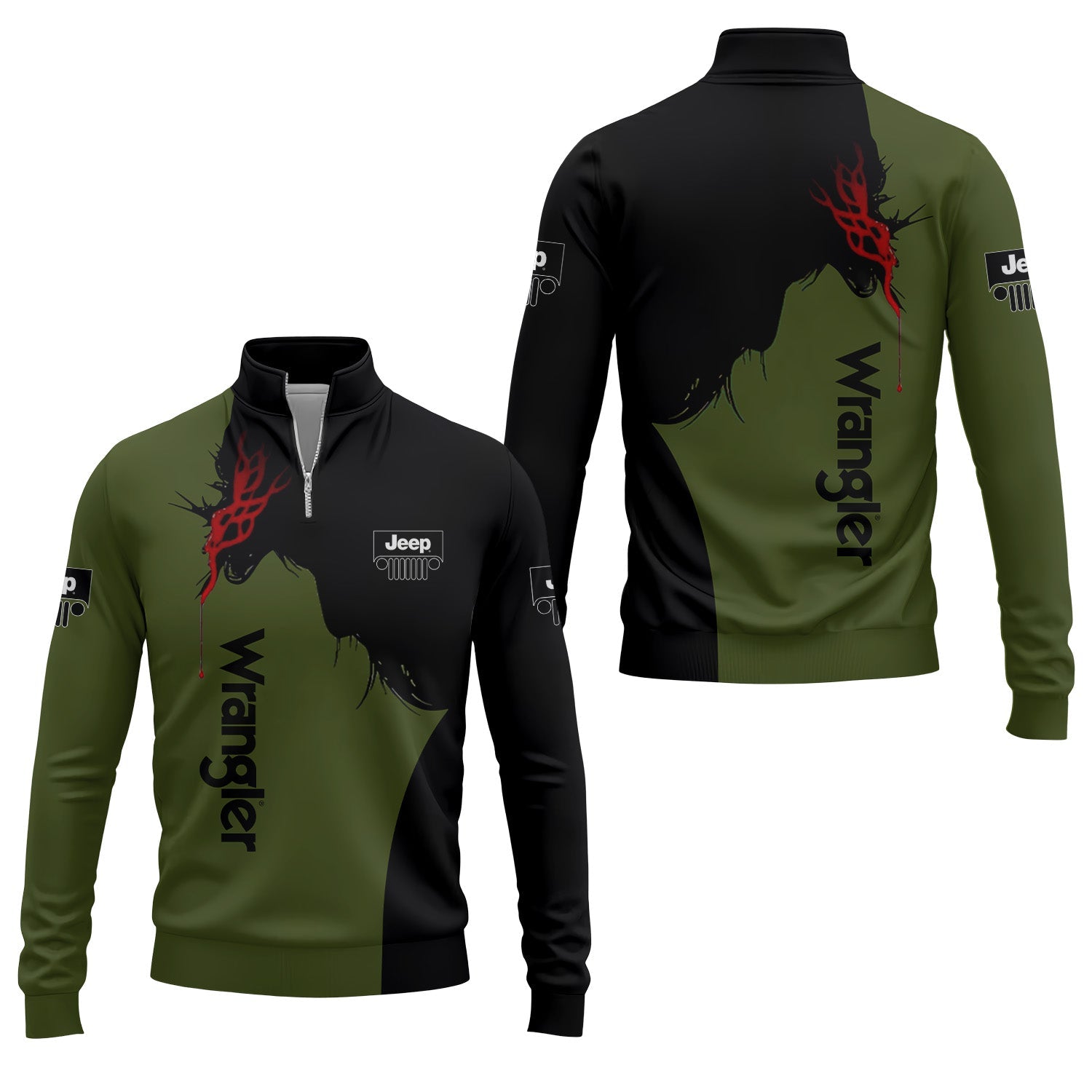 Jeep Quarter-zip Pullover USPL418