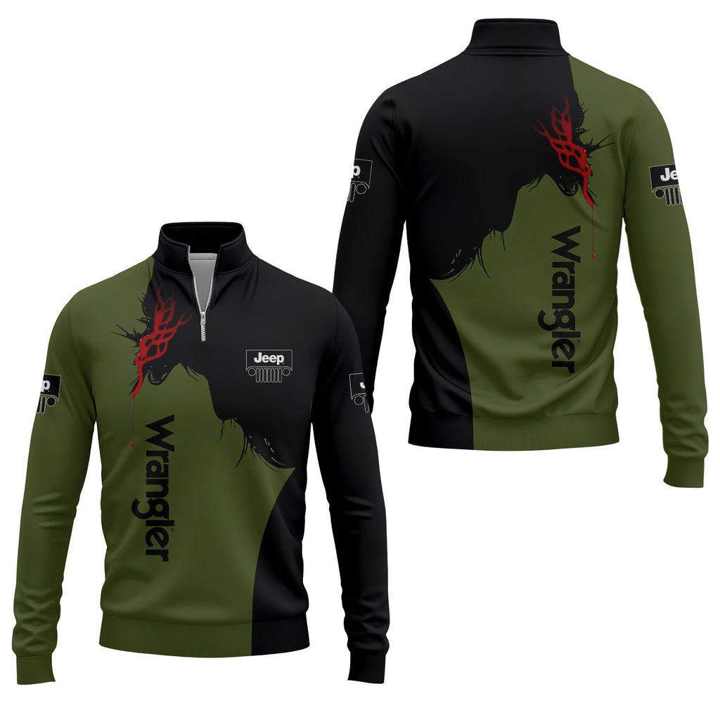 Jeep Quarter-zip Pullover USPL418