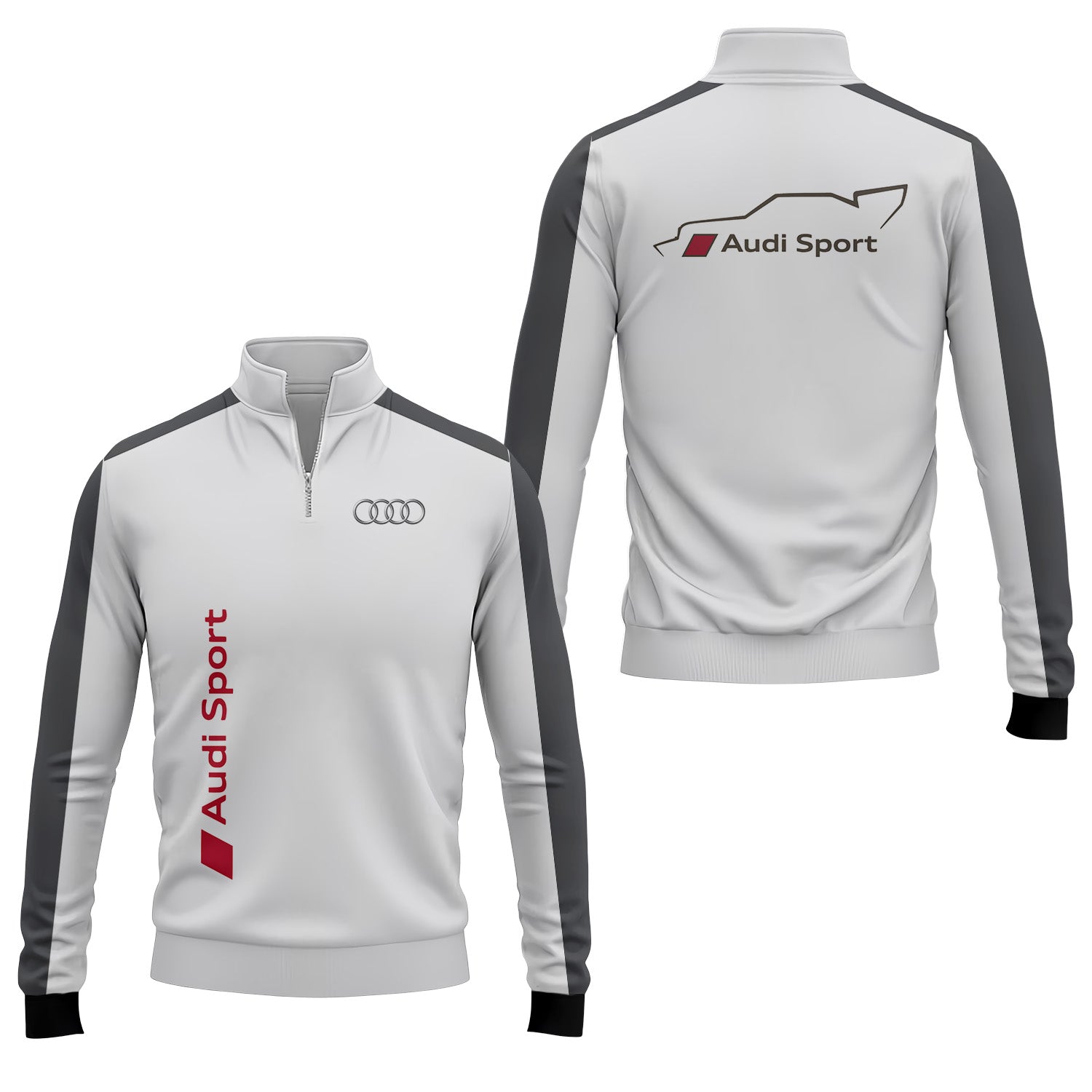 Audi Quarter-zip Pullover USPL740