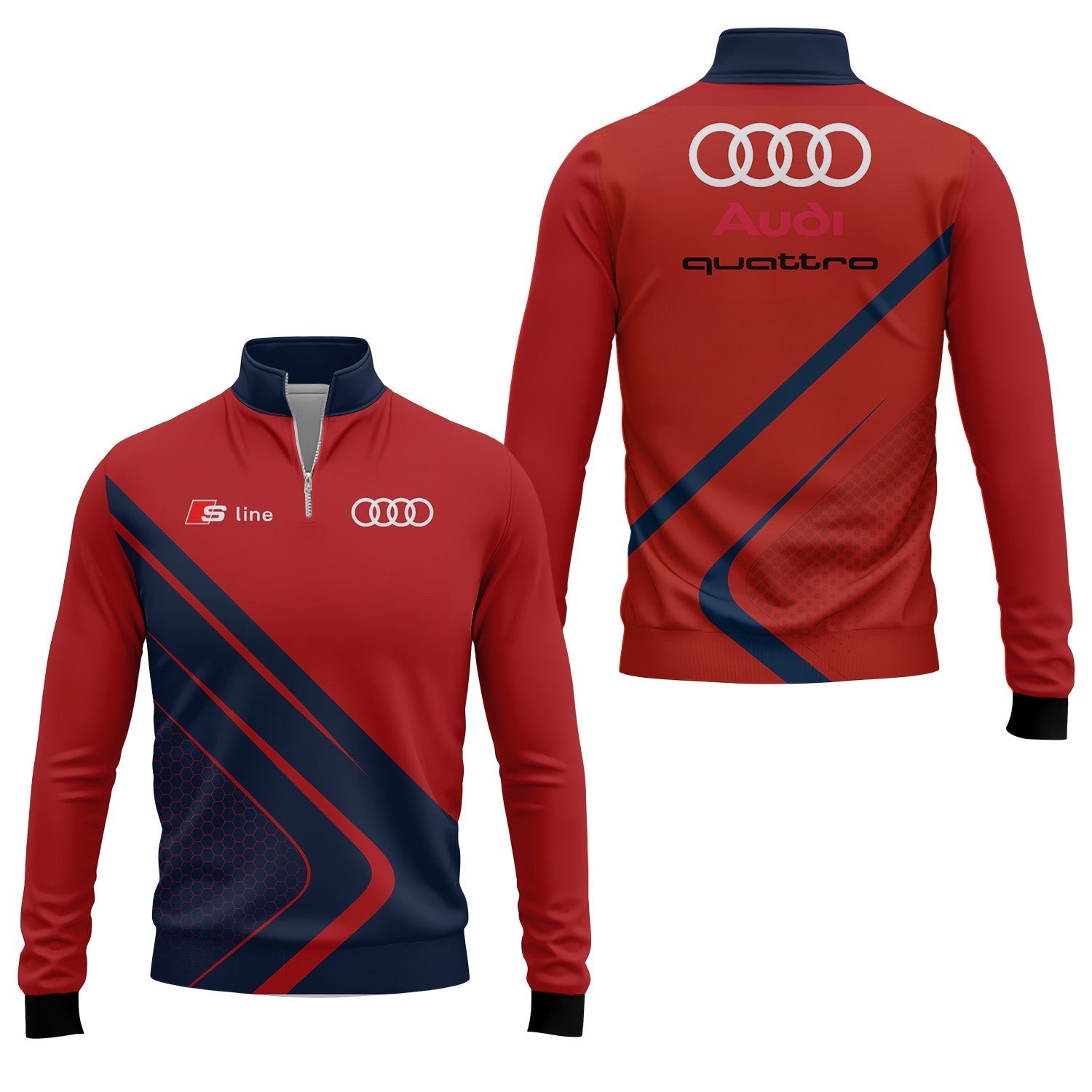 Audi Quarter-zip Pullover USPL751