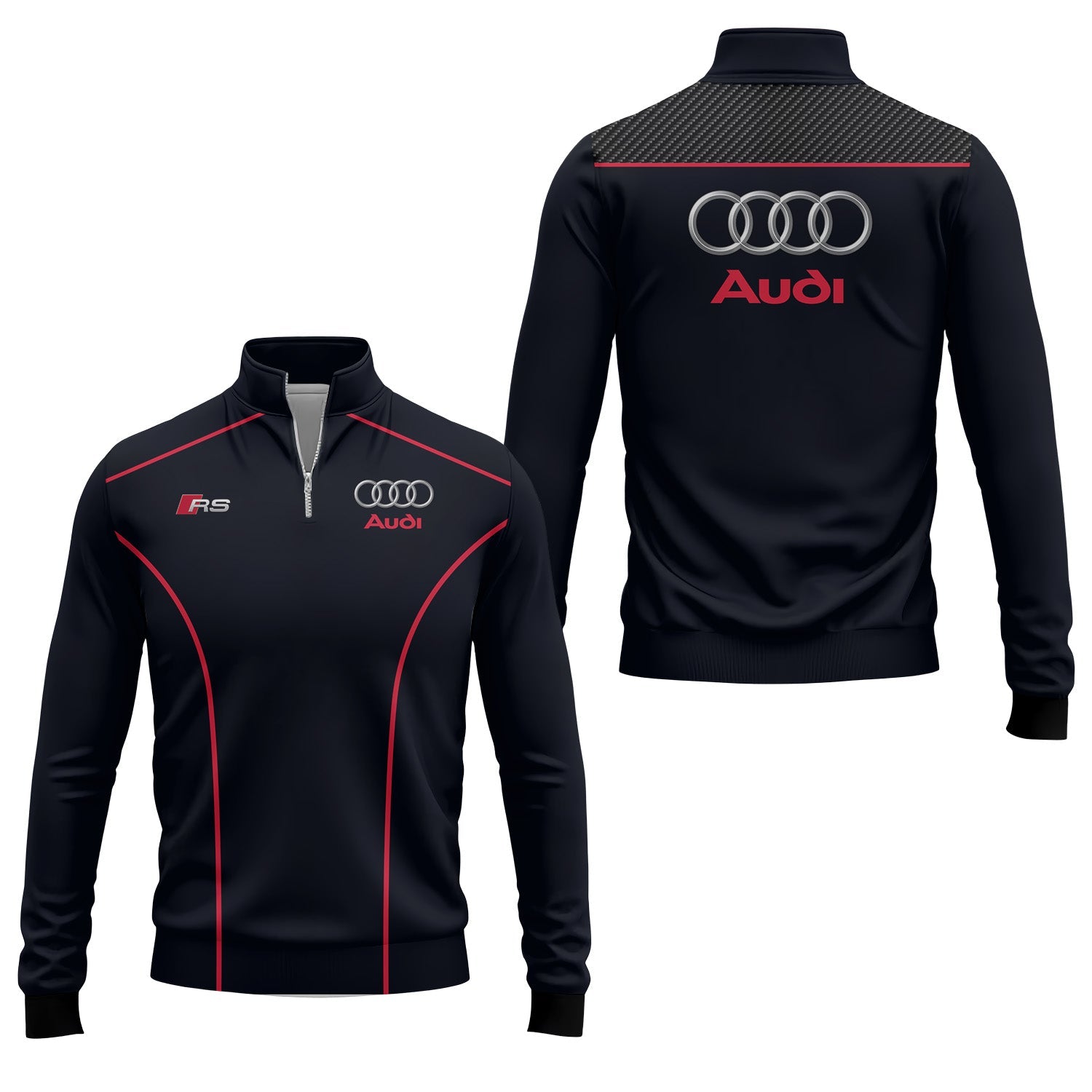 Audi Quarter-zip Pullover USPL744