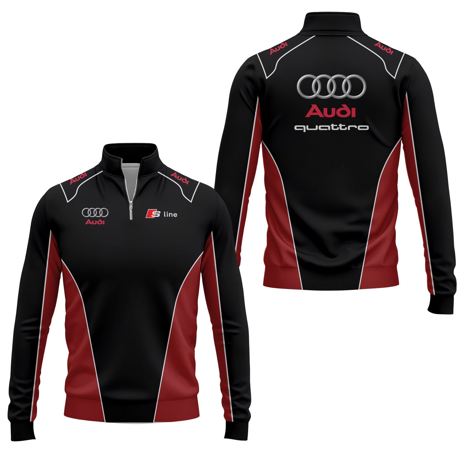 Audi Quarter-zip Pullover USPL749