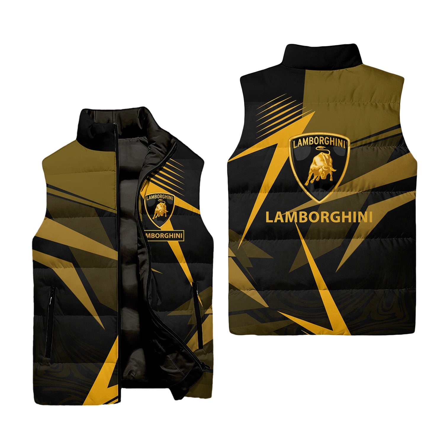 Lamborghini Sleeveless Puffer Jacket USPL685