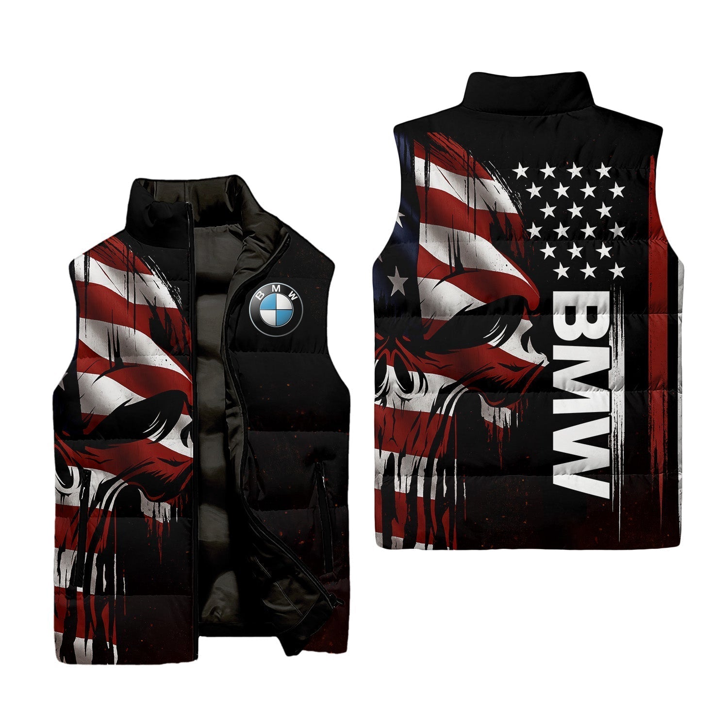 BMW Sleeveless Puffer Jacket USPL536