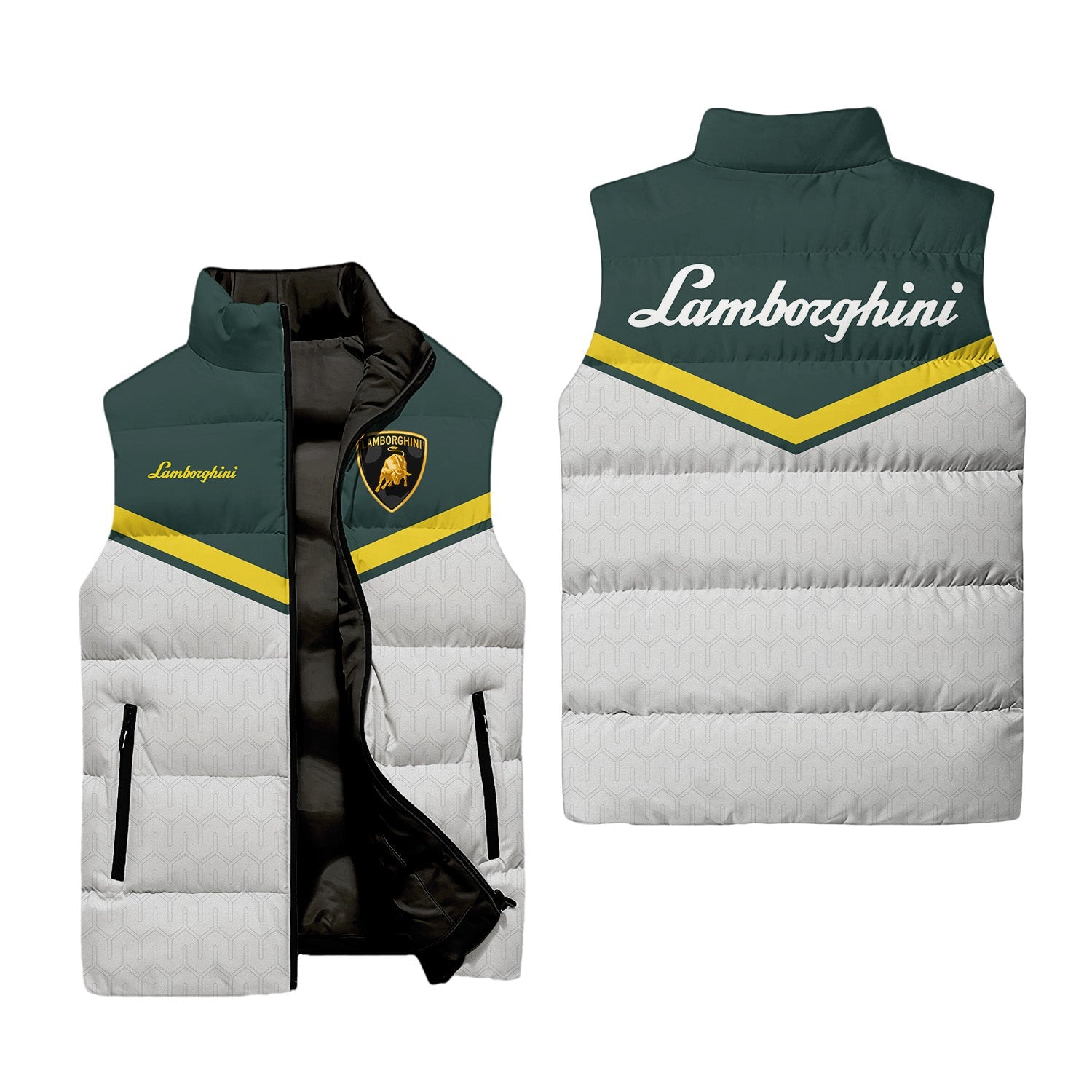 Lamborghini Sleeveless Puffer Jacket USPL673