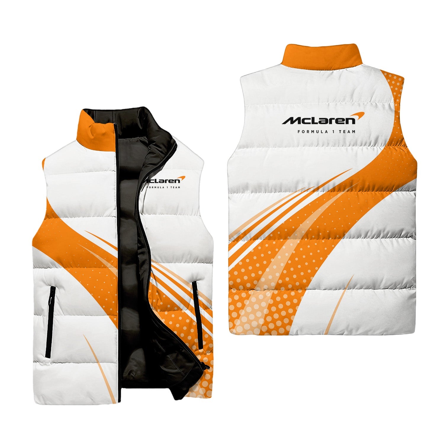 Mc Laren Sleeveless Puffer Jacket USPL481