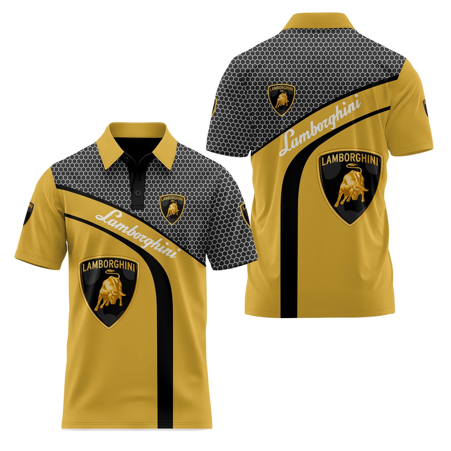 Lamborghini Short Sleeve Polo USPL676