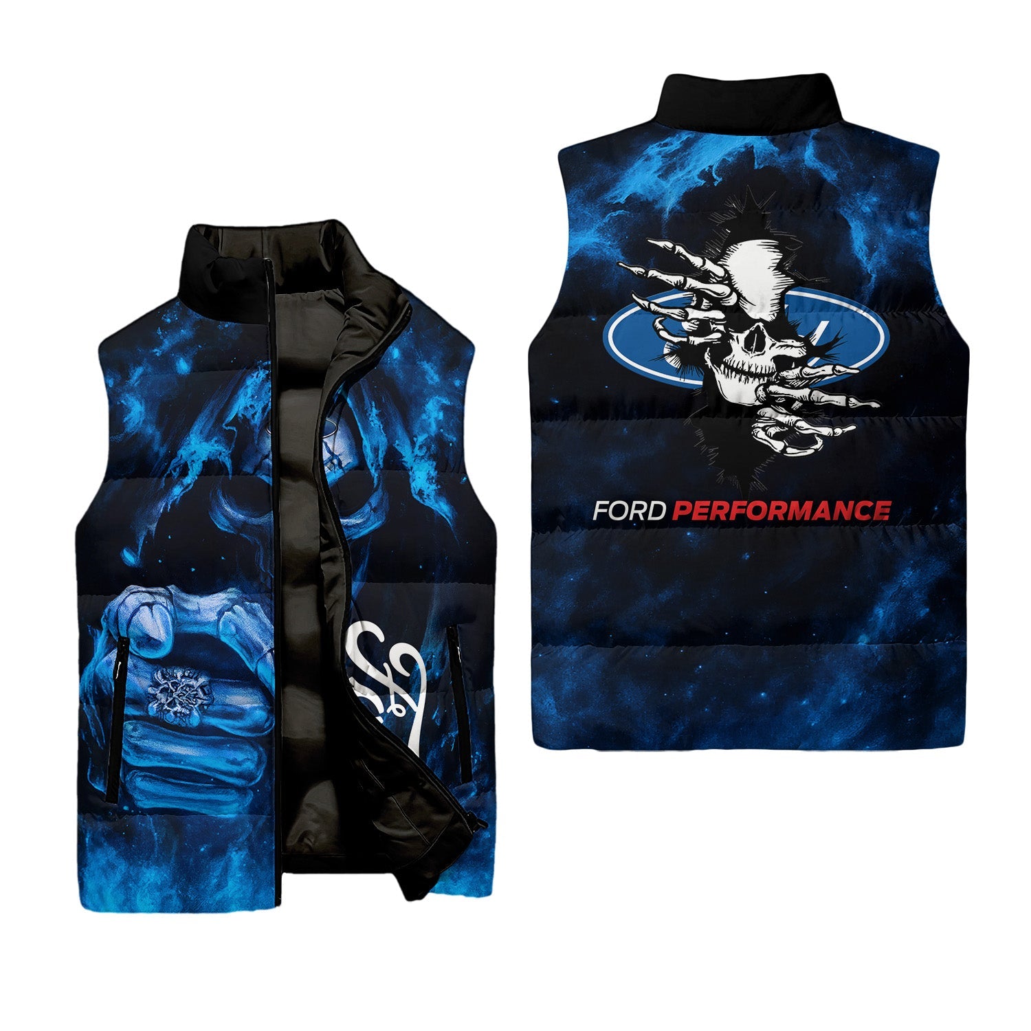 Ford Sleeveless Puffer Jacket USPL189