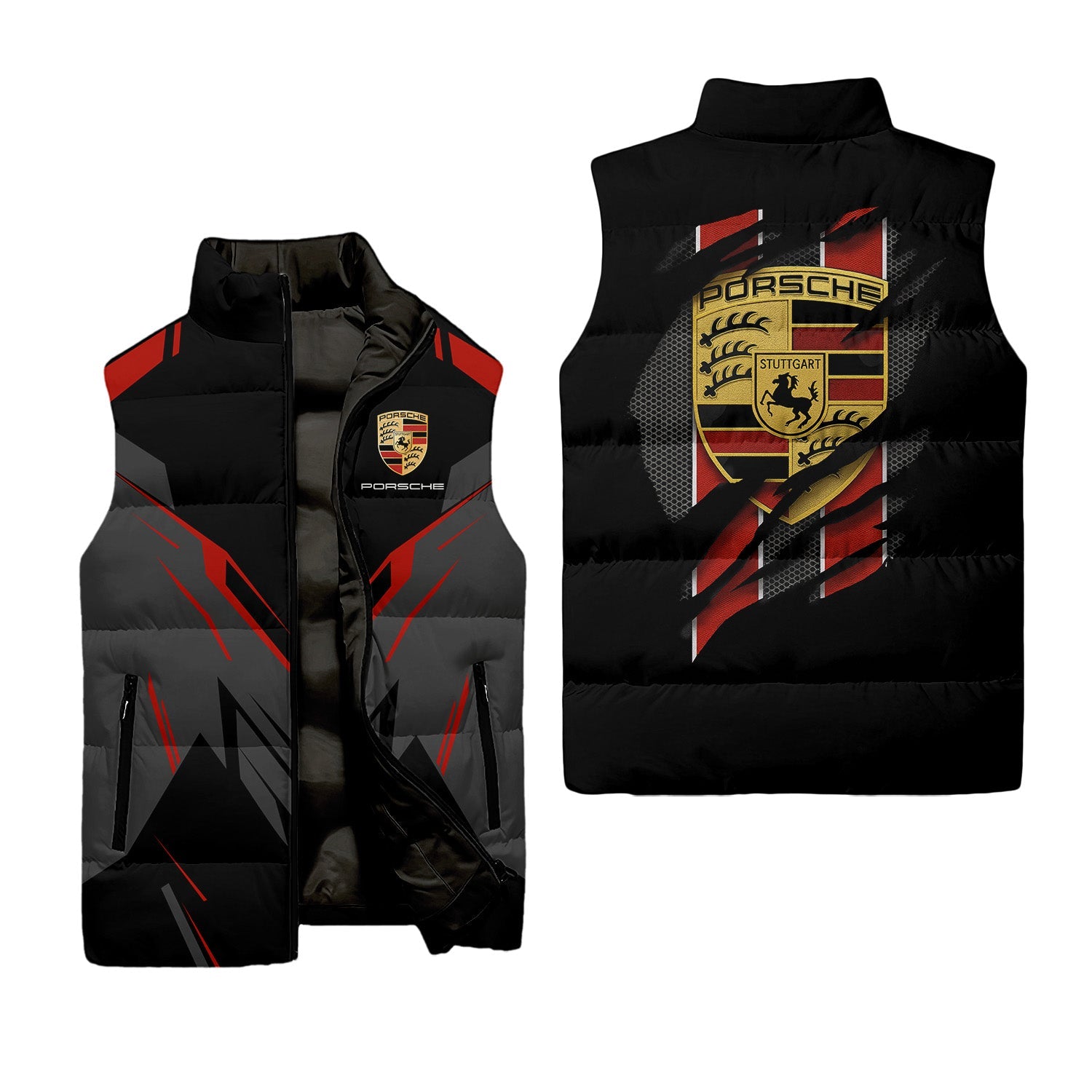 PORS Sleeveless Puffer Jacket USPL092