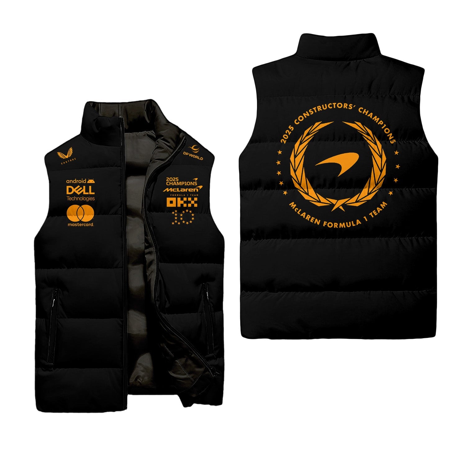 Mc Laren Sleeveless Puffer Jacket USPL298