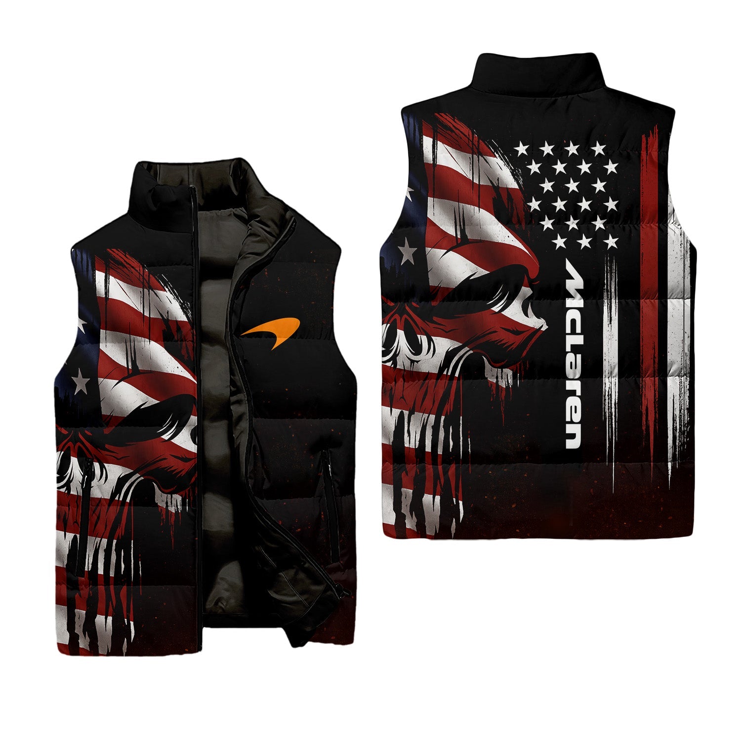 Mc Laren Sleeveless Puffer Jacket USPL277