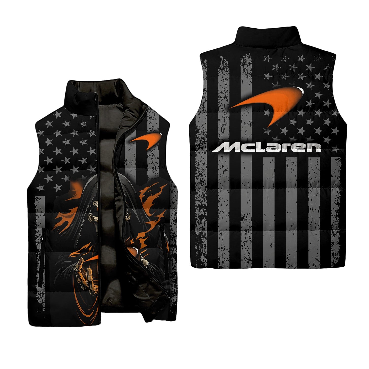 Mc Laren Sleeveless Puffer Jacket USPL269