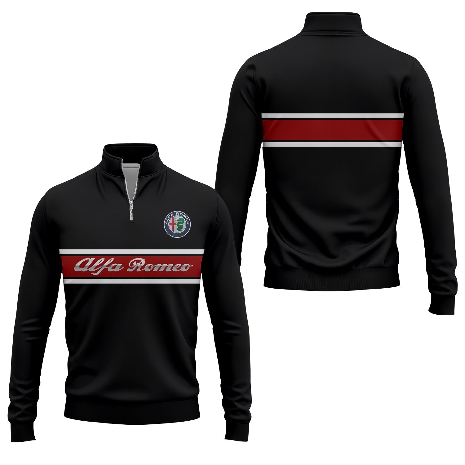 Alfa Romeo Quarter-zip Pullover USPL601