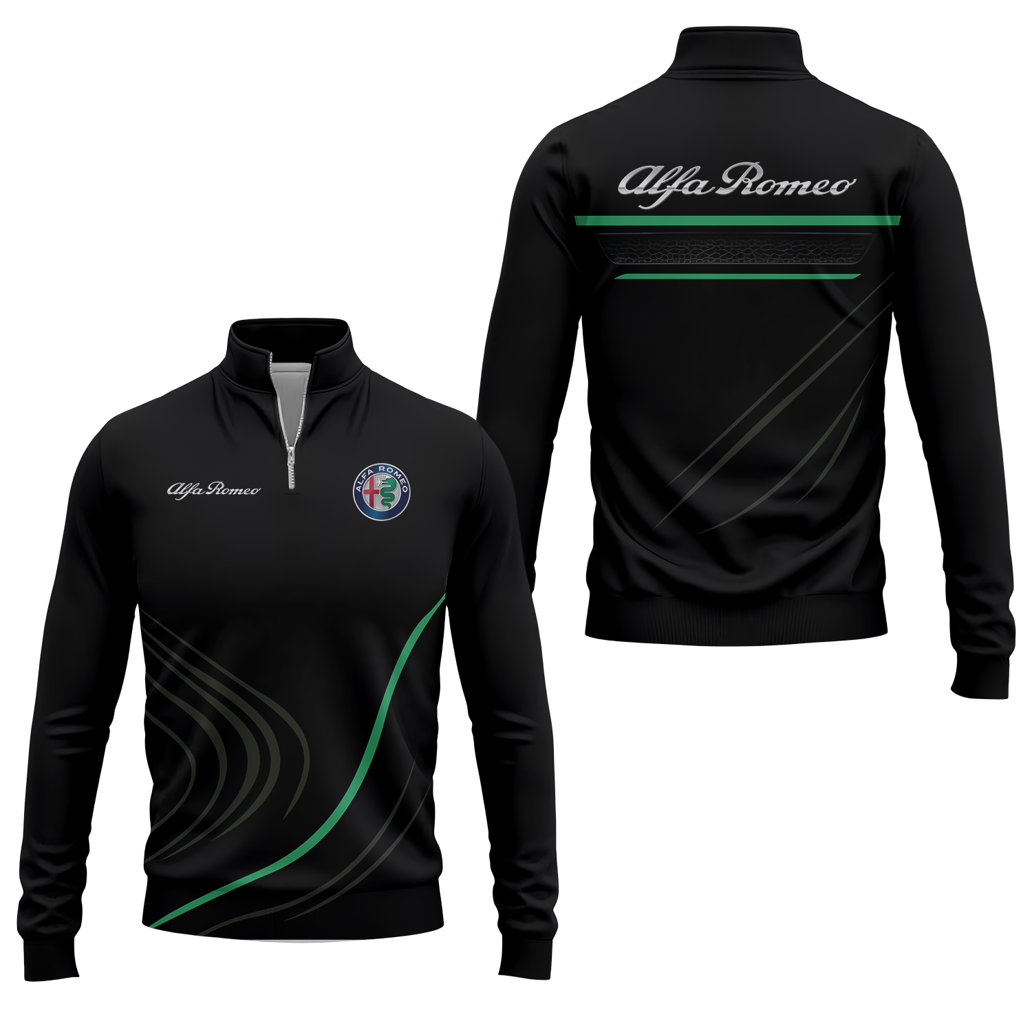 Alfa Romeo Quarter-zip Pullover USPL651
