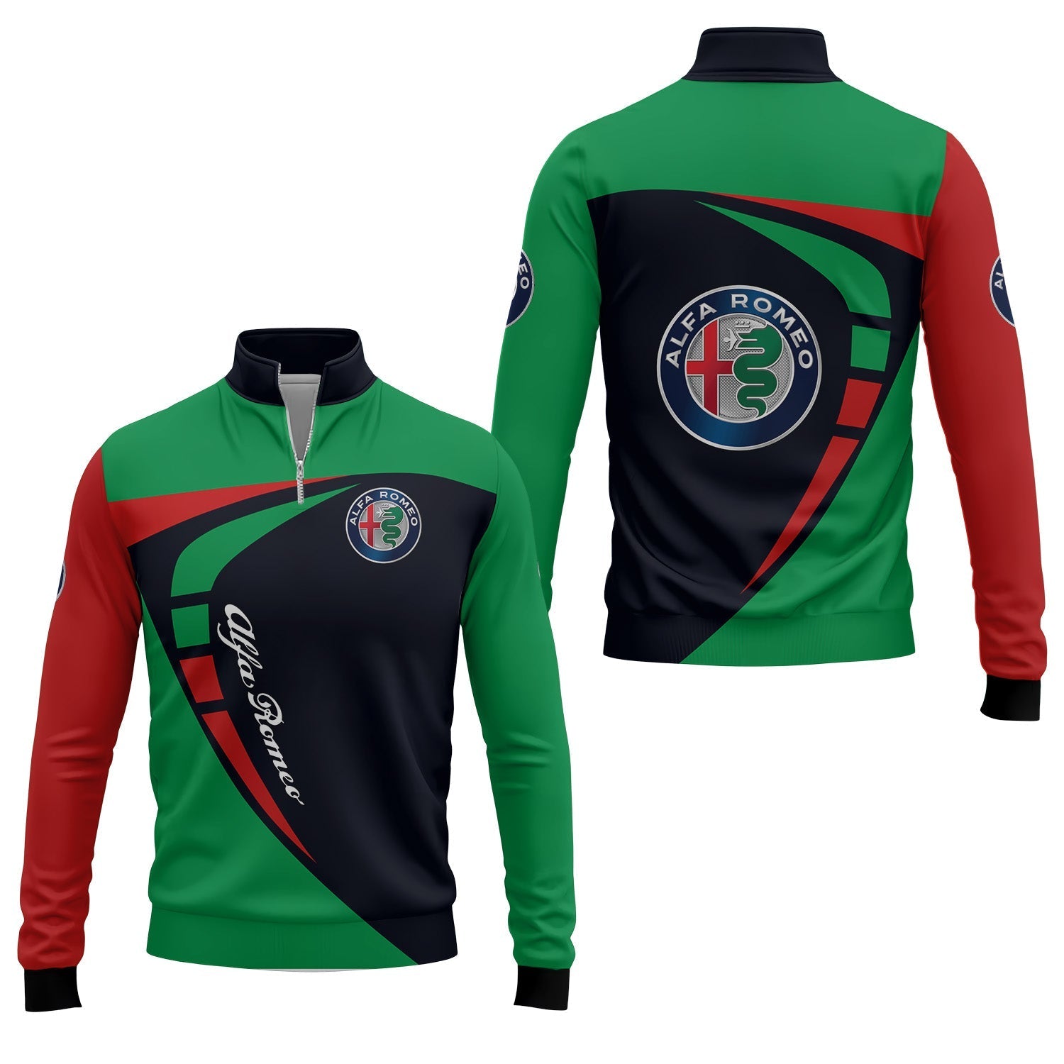 Alfa Romeo Quarter-zip Pullover USPL632