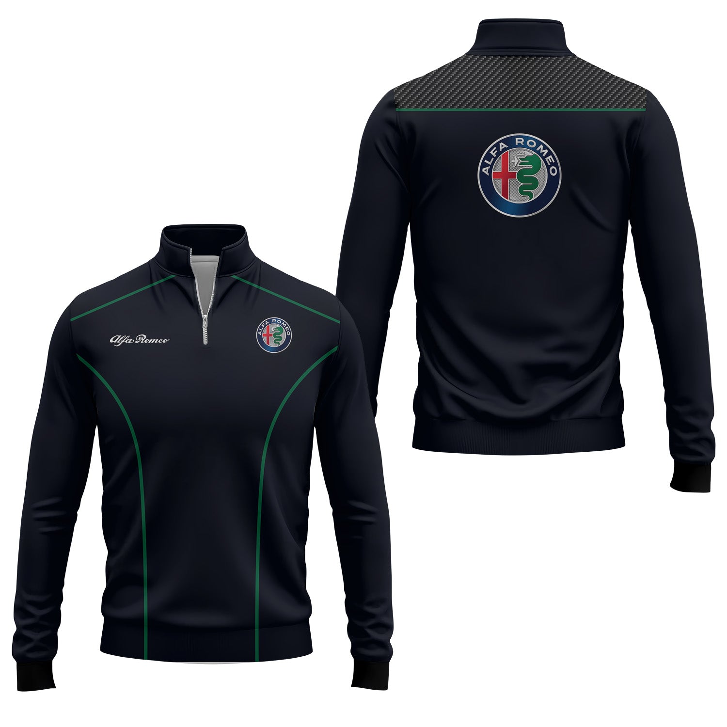 Alfa Romeo Quarter-zip Pullover USPL657