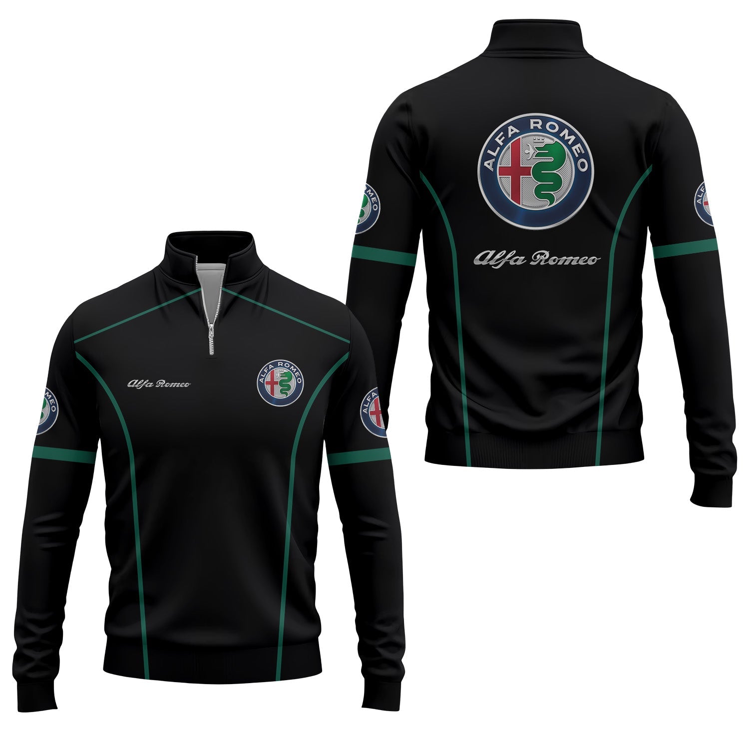 Alfa Romeo Quarter-zip Pullover USPL644