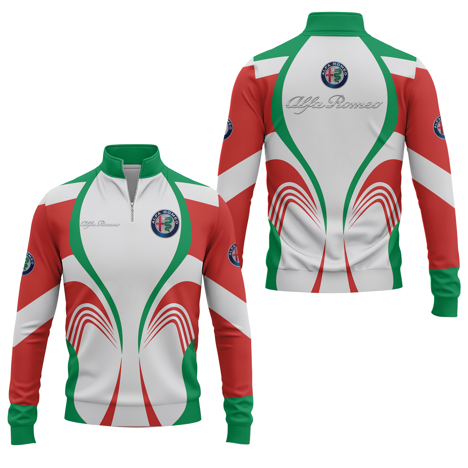 Alfa Romeo Quarter-zip Pullover USPL640