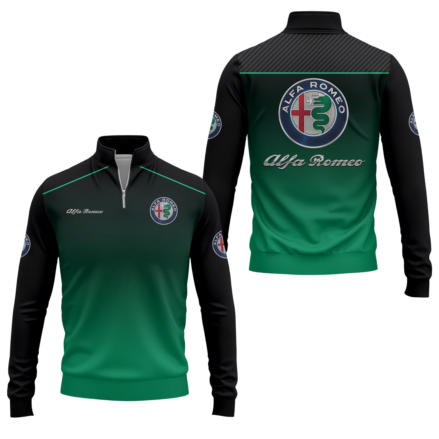 Alfa Romeo Quarter-zip Pullover USPL637