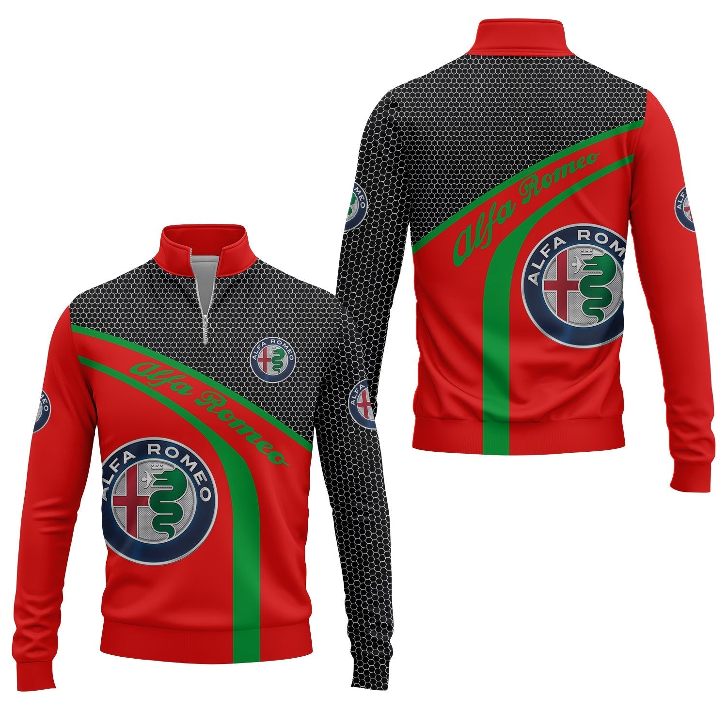 Alfa Romeo Quarter-zip Pullover USPL635