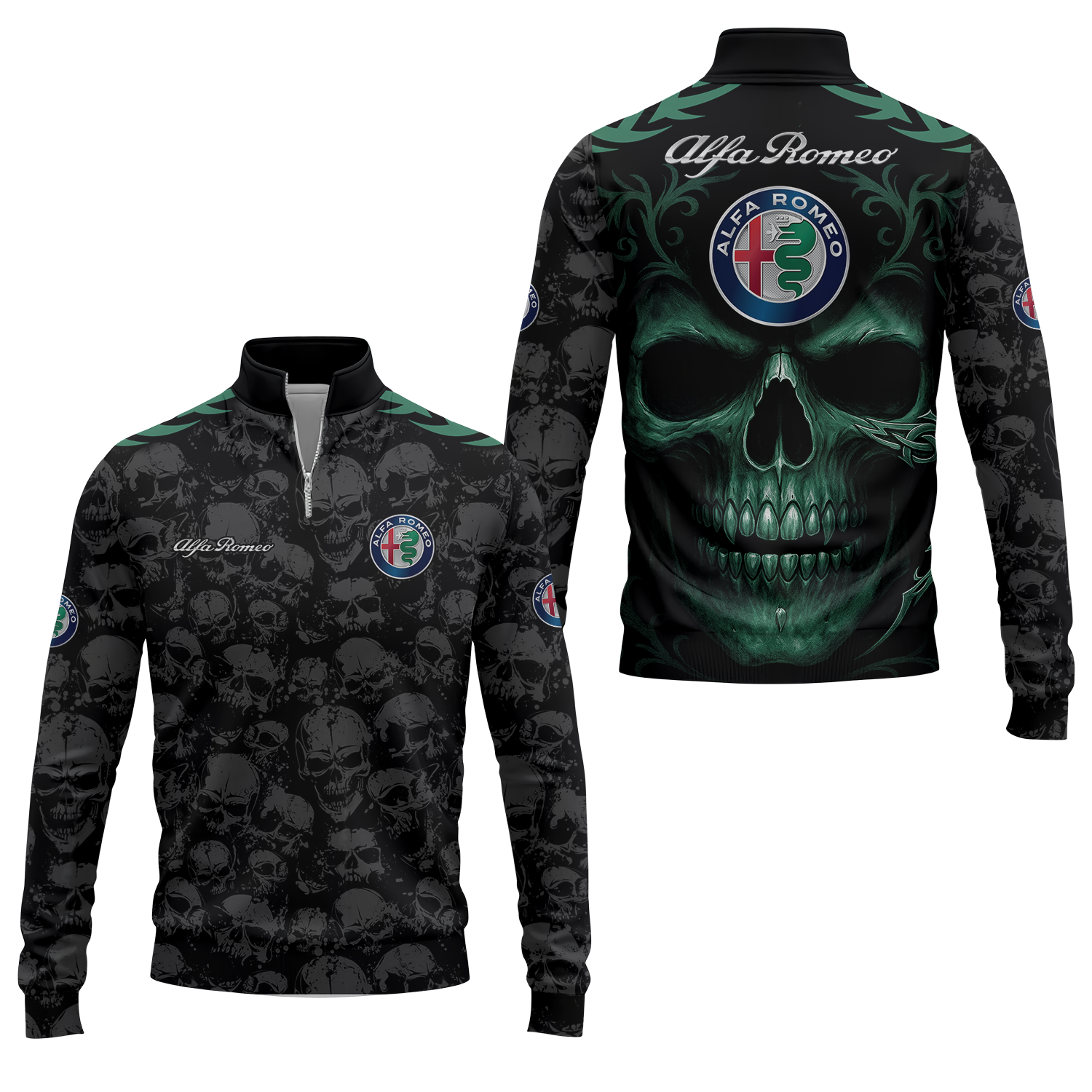 Alfa Romeo Quarter-zip Pullover USPL629
