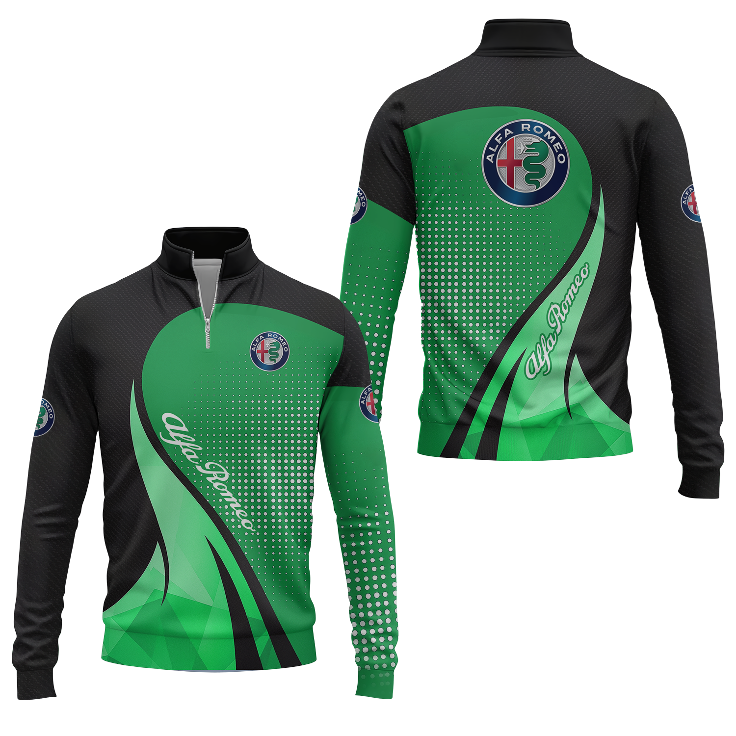Alfa Romeo Quarter-zip Pullover USPL624