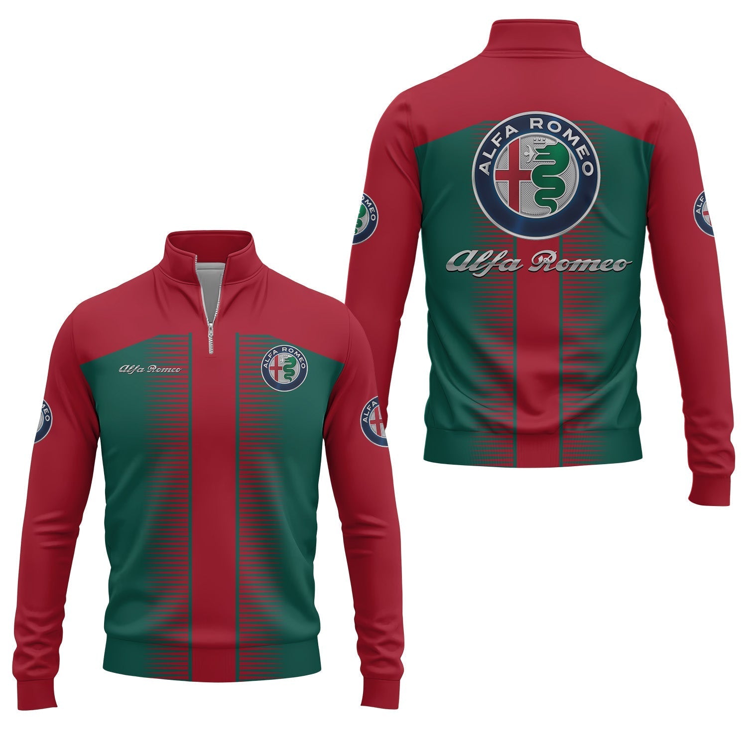 Alfa Romeo Quarter-zip Pullover USPL633