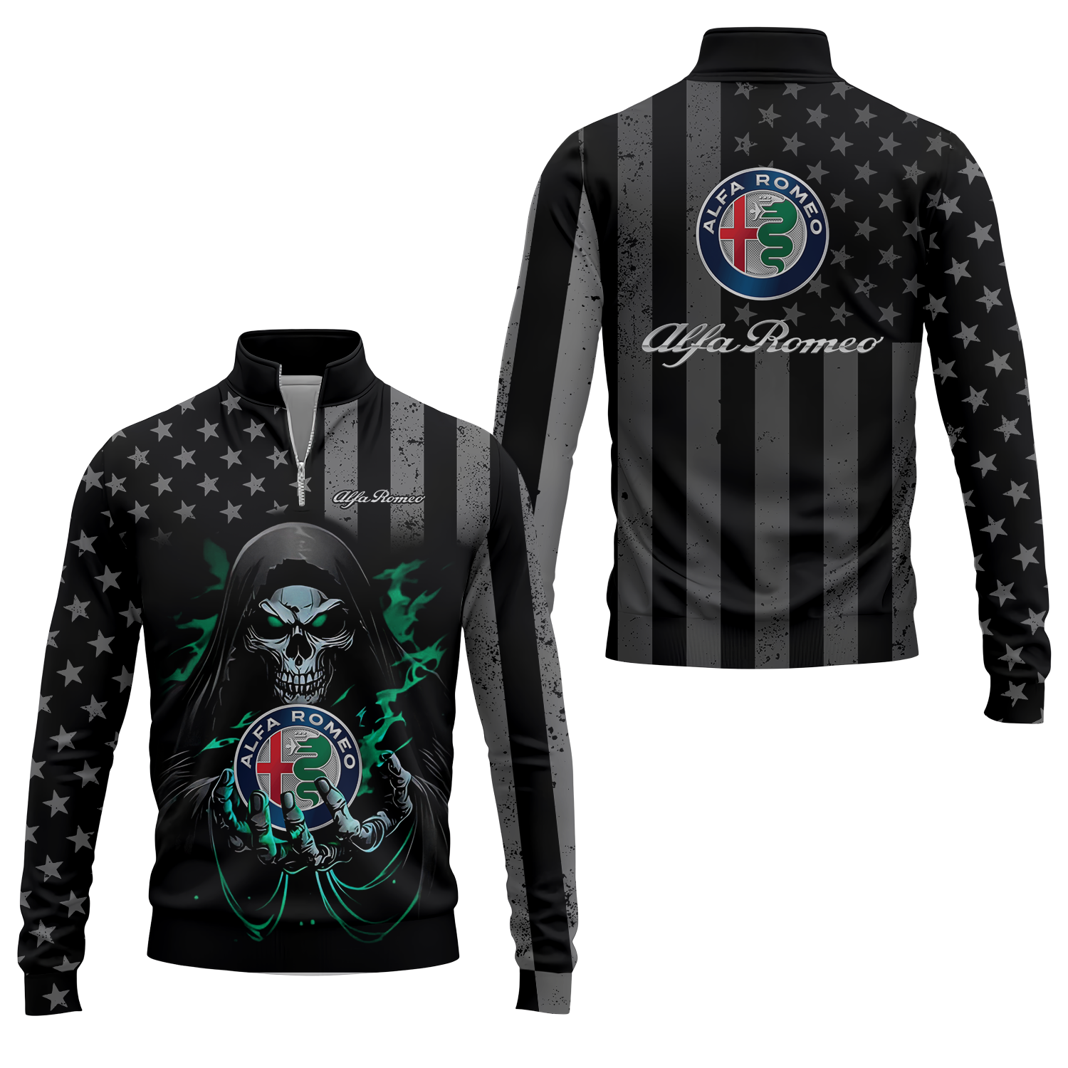 Alfa Romeo Quarter-zip Pullover USPL616