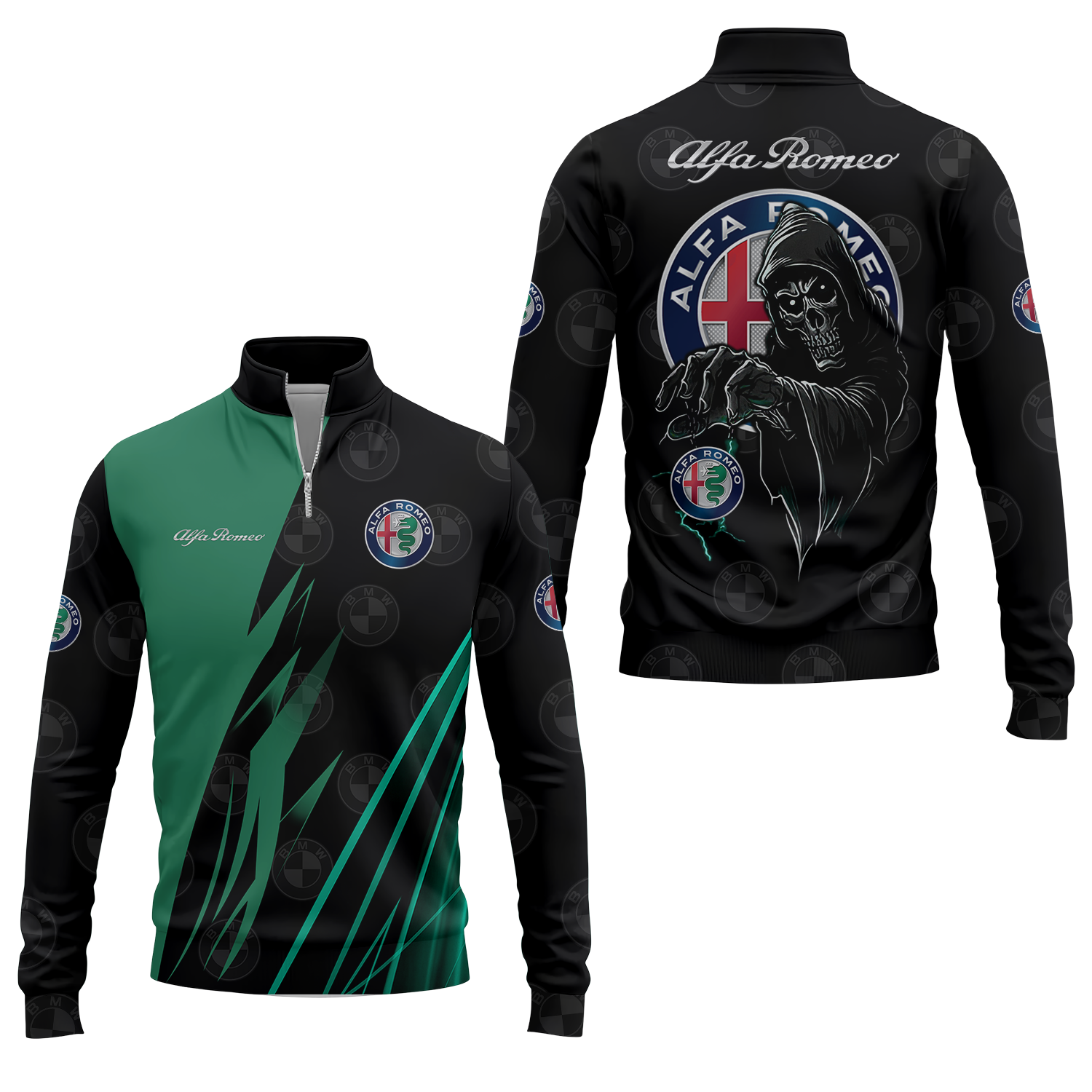 Alfa Romeo Quarter-zip Pullover USPL617