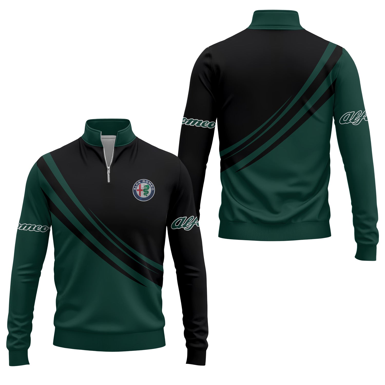 Alfa Romeo Quarter-zip Pullover USPL607