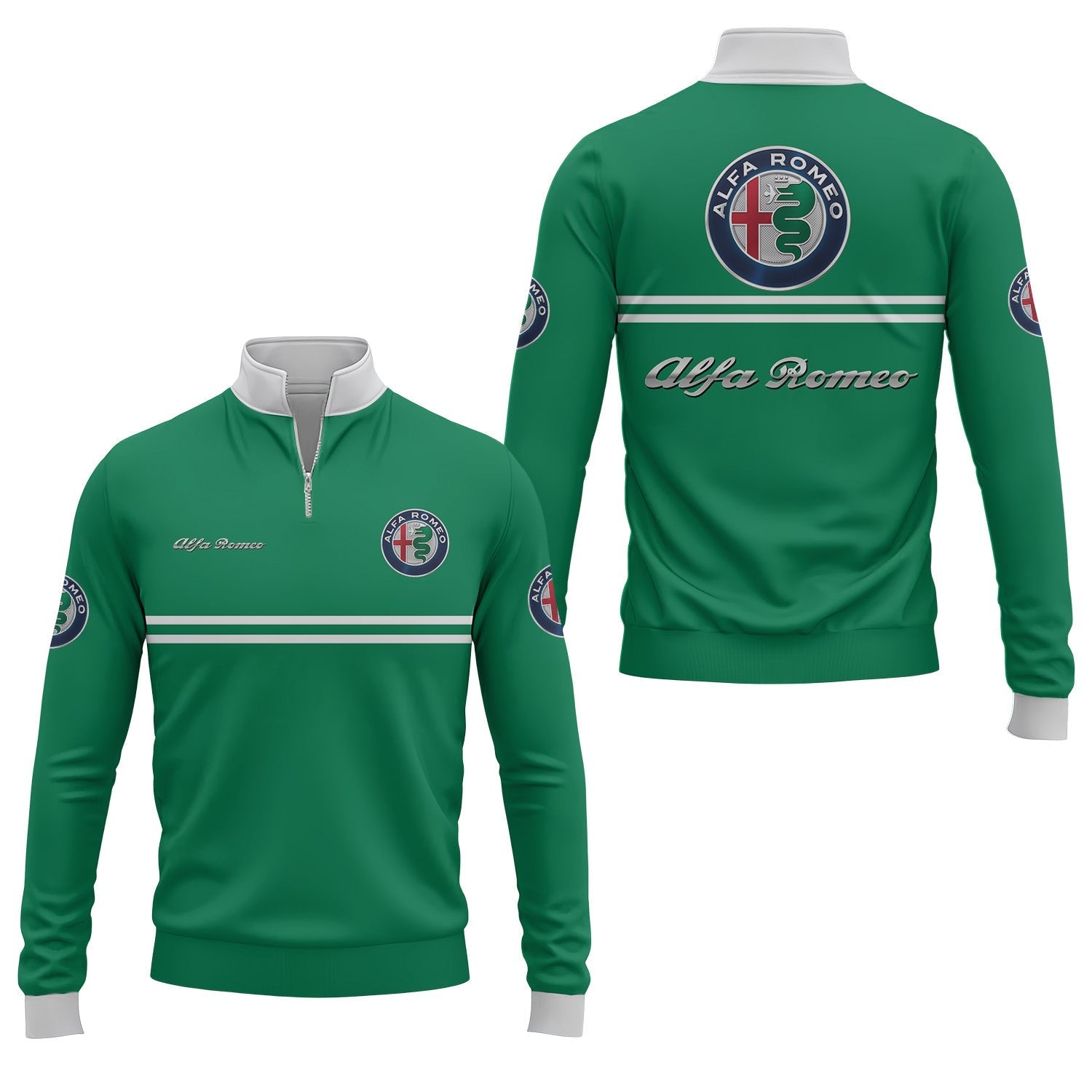 Alfa Romeo Quarter-zip Pullover USPL609