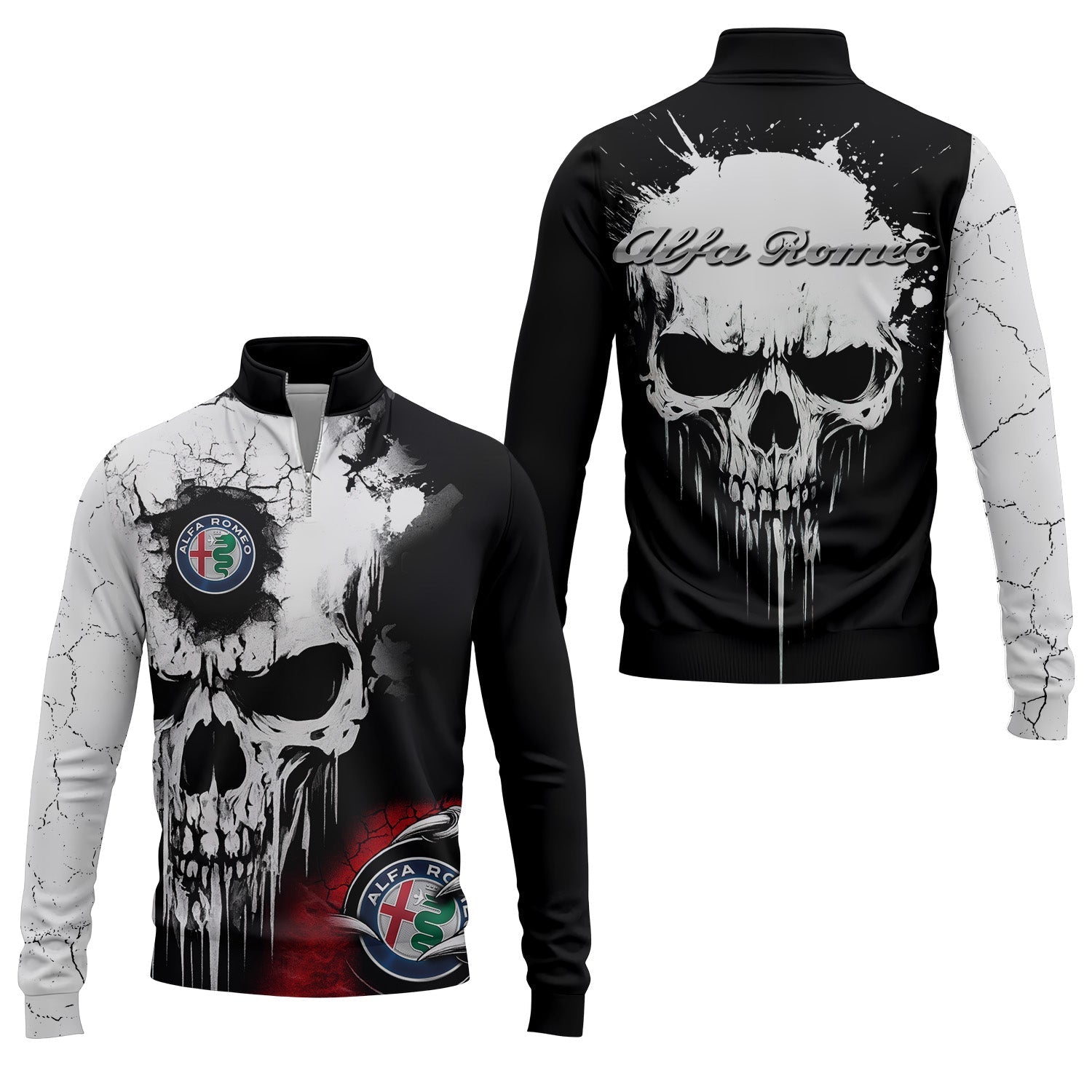 Alfa Romeo Quarter-zip Pullover USPL614