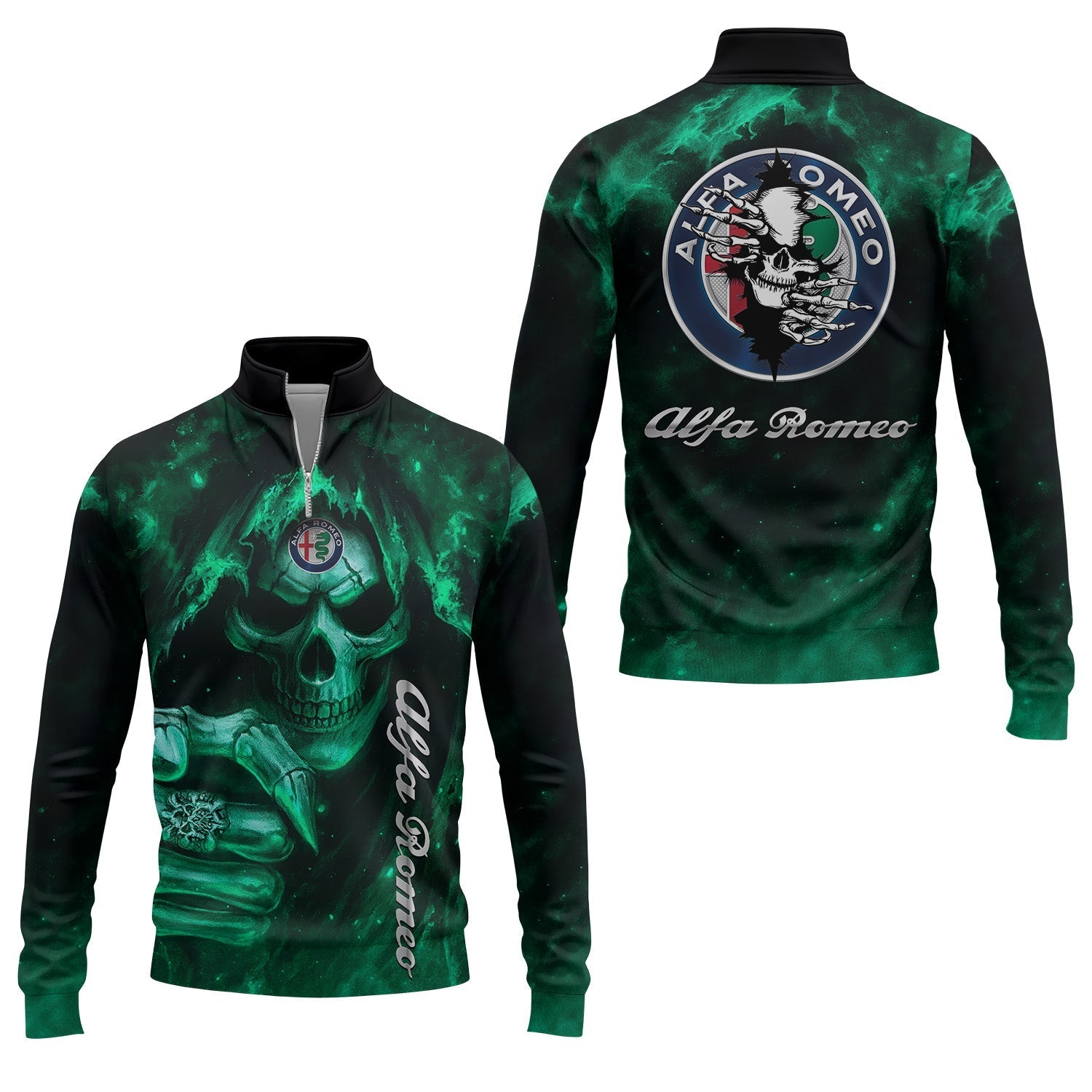 Alfa Romeo Quarter-zip Pullover USPL618