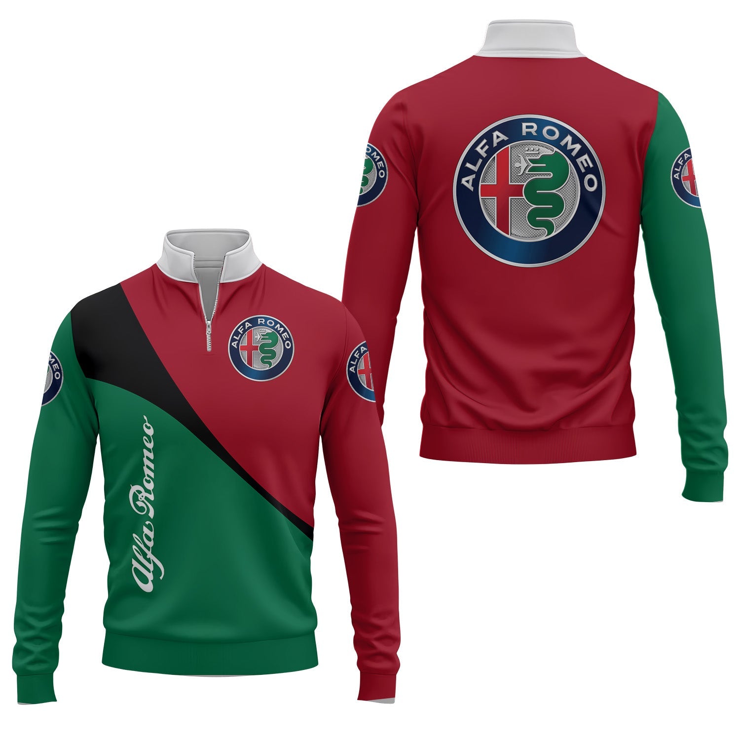 Alfa Romeo Quarter-zip Pullover USPL622