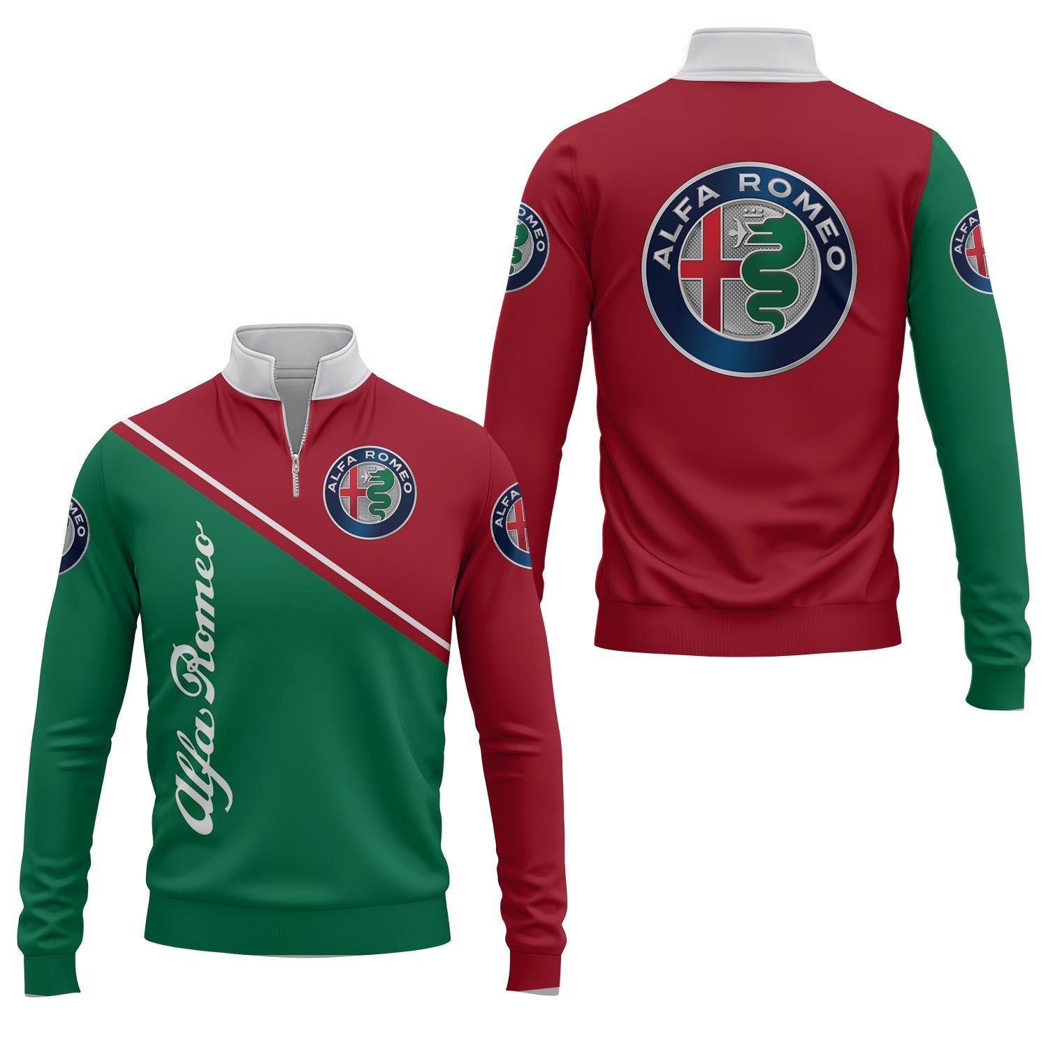Alfa Romeo Quarter-zip Pullover USPL620