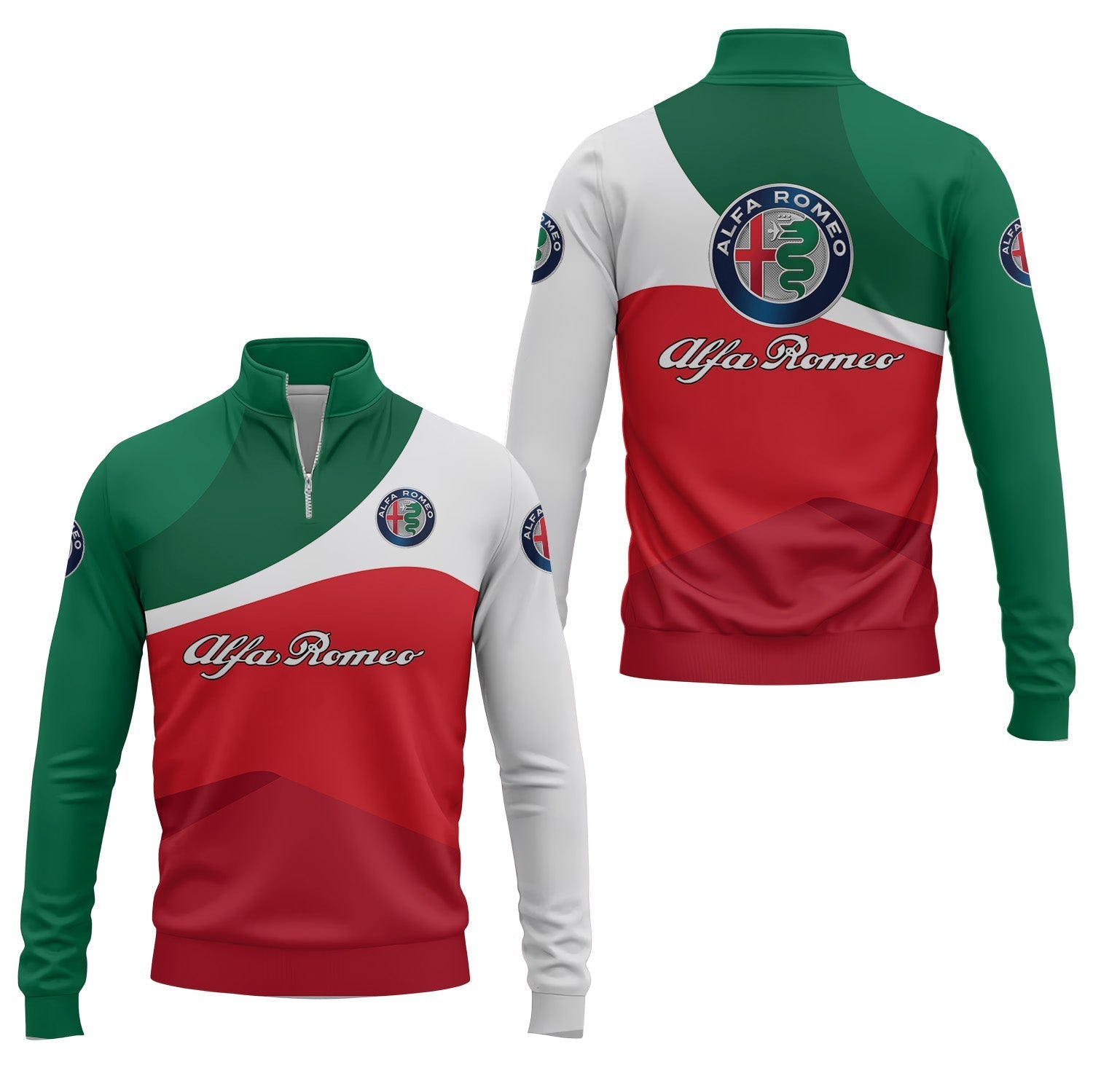 Alfa Romeo Quarter-zip Pullover USPL619