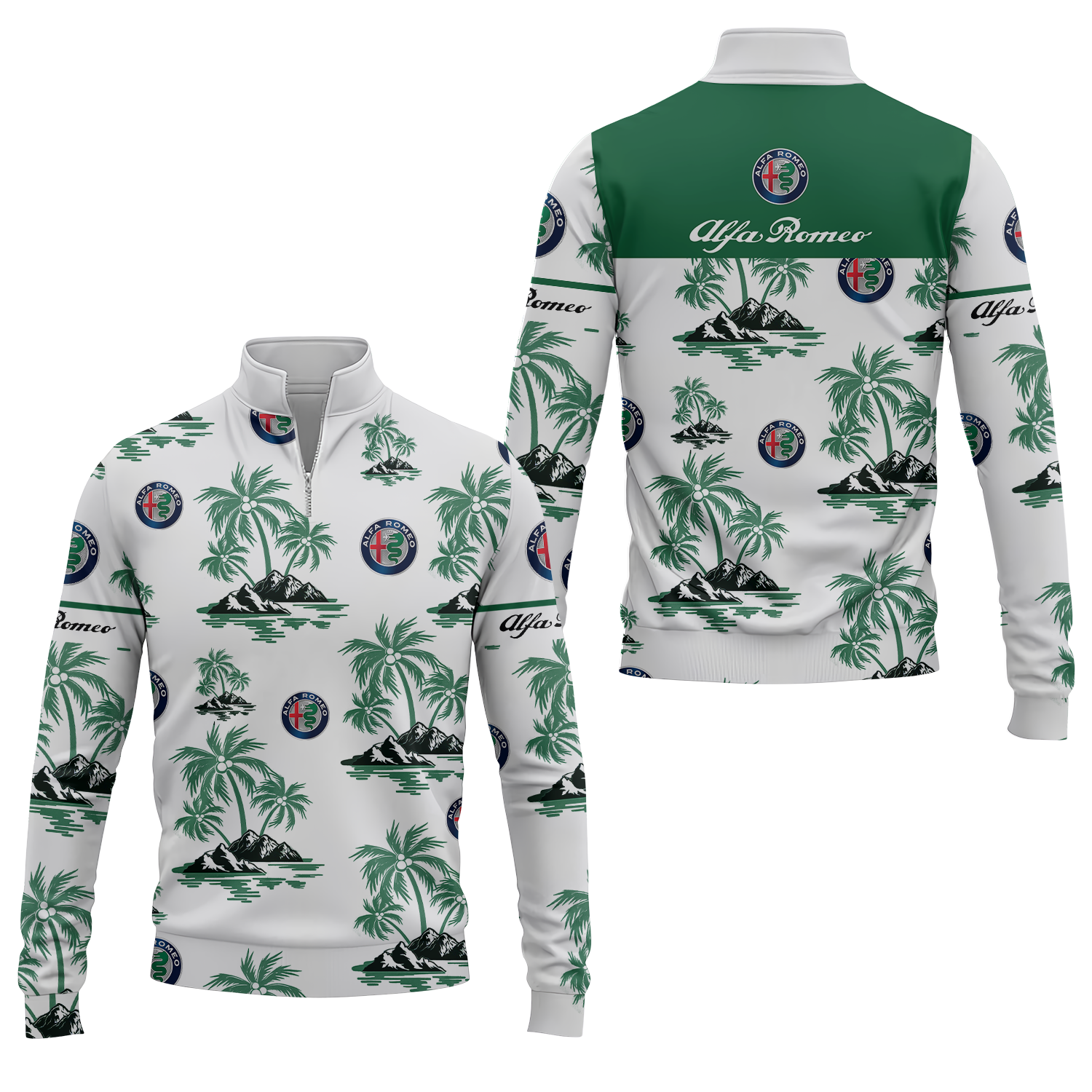Alfa Romeo Quarter-zip Pullover USPL608