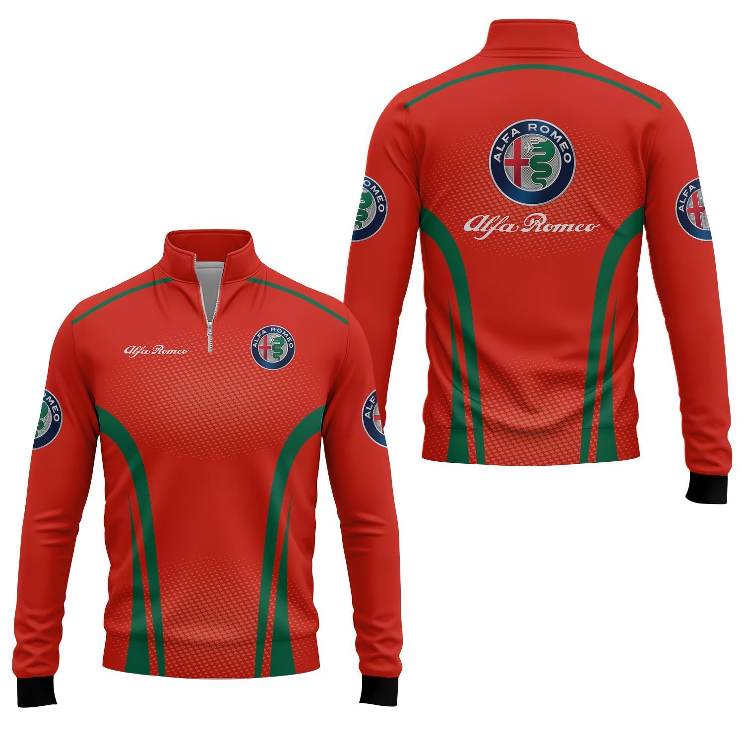 Alfa Romeo Quarter-zip Pullover USPL634