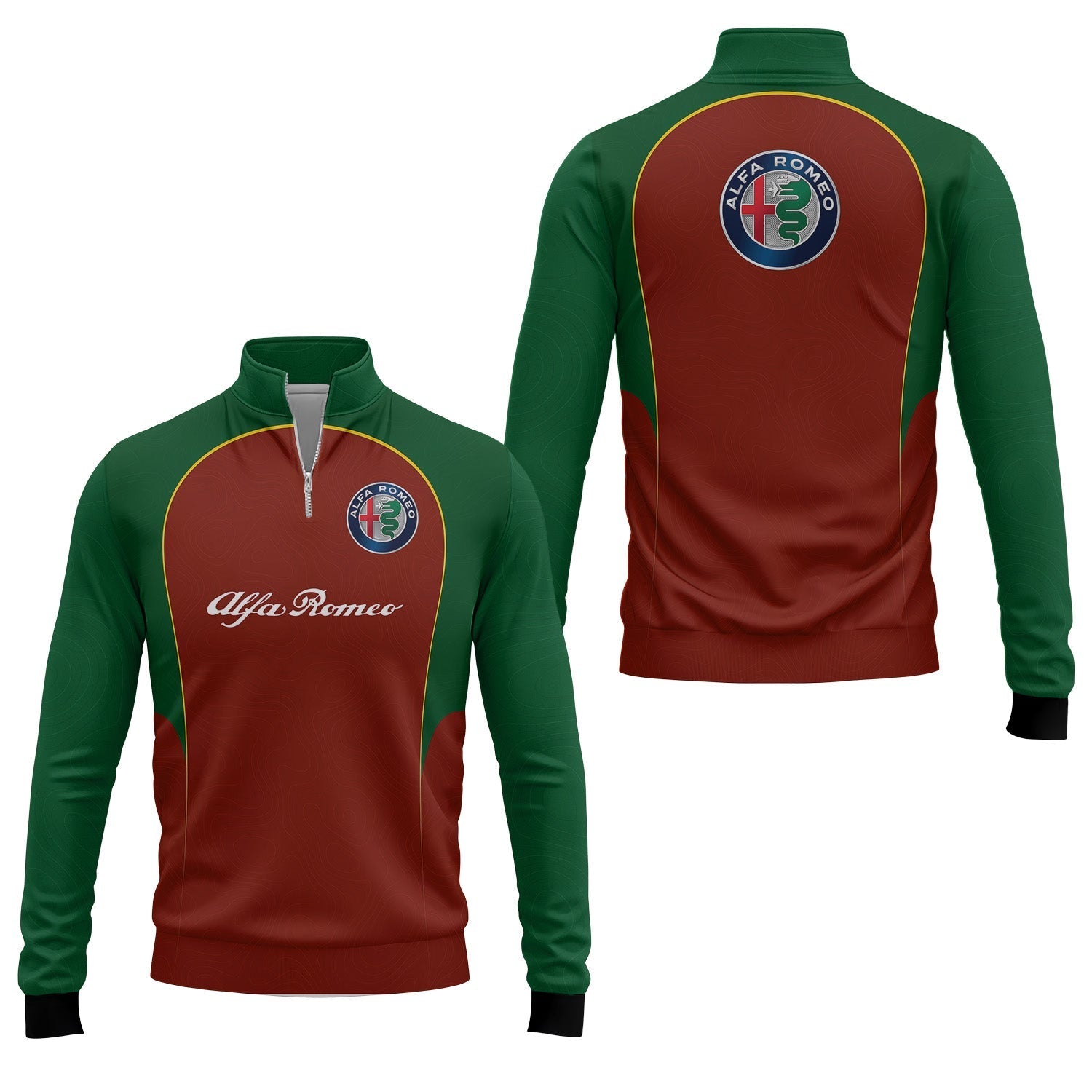 Alfa Romeo Quarter-zip Pullover USPL631